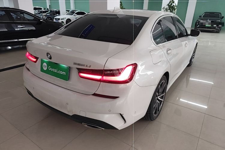 Used BMW 3 Series 2021 325Li M Sport Package Rear Right 45 Deg