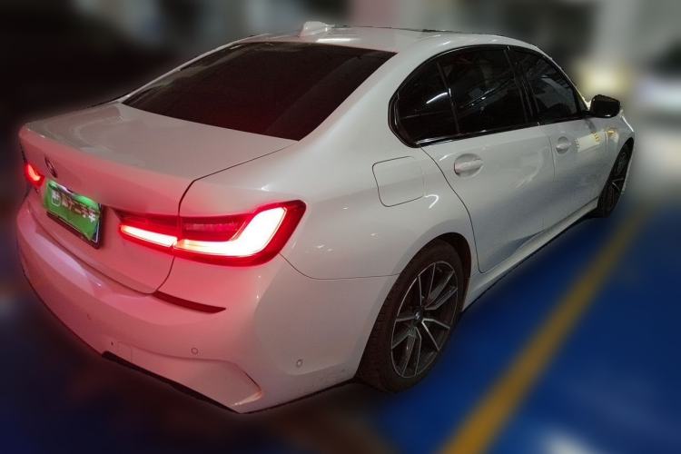 Used BMW 3 Series 2021 325Li xDrive M Sport Package Rear Right 45 Deg