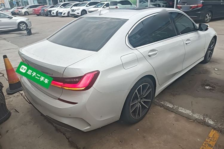 Used BMW 3 Series 2021 Second Facelift 325Li M Sport Package Rear Right 45 Deg