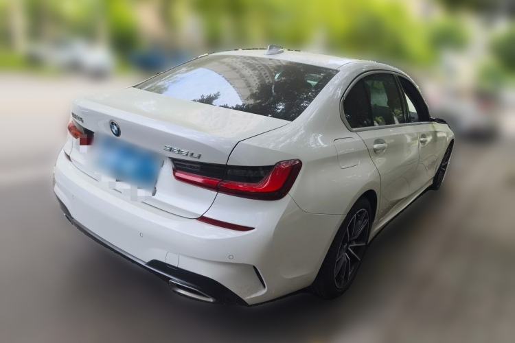 Used BMW 3 Series 2021 Second Facelift 325Li M Sport Package Rear Right 45 Deg