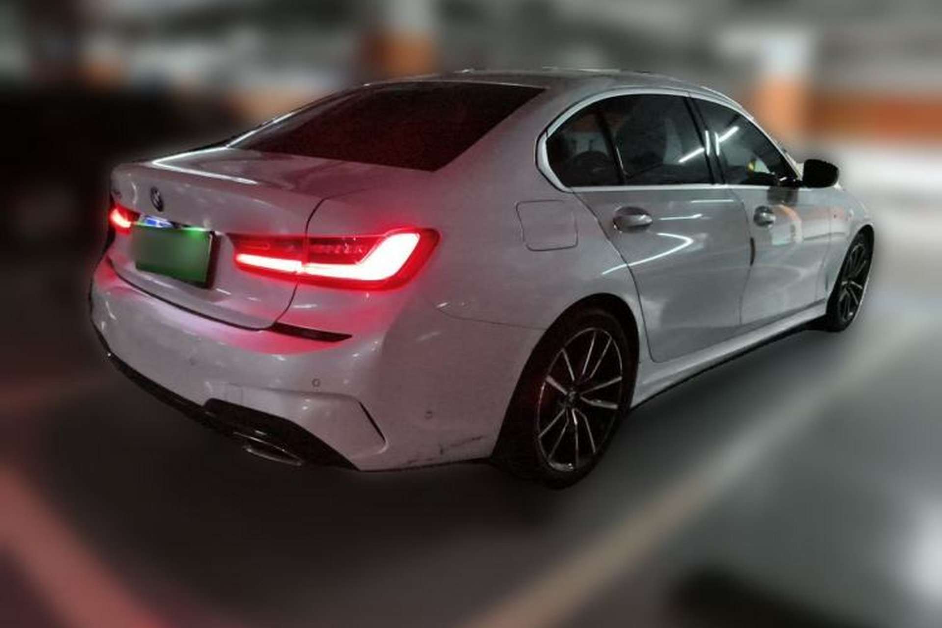 Used BMW 3 Series 2021 325Li M Sport Package Rear Right 45 Deg
