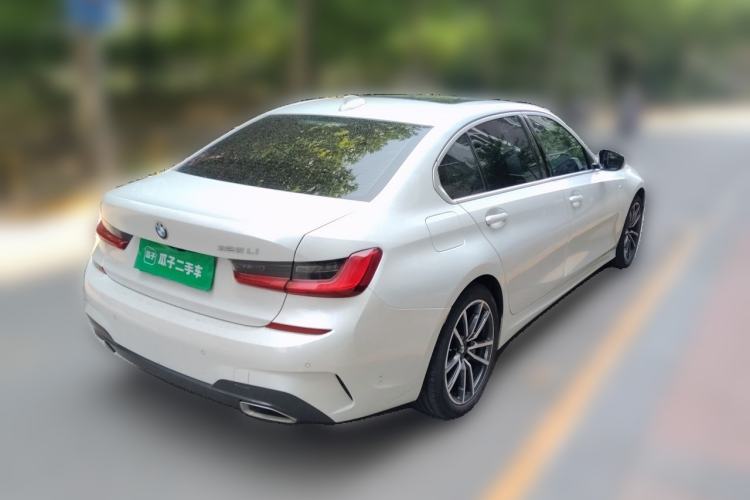 Used BMW 3 Series 2021 Second Facelift 325Li M Sport Package Rear Right 45 Deg