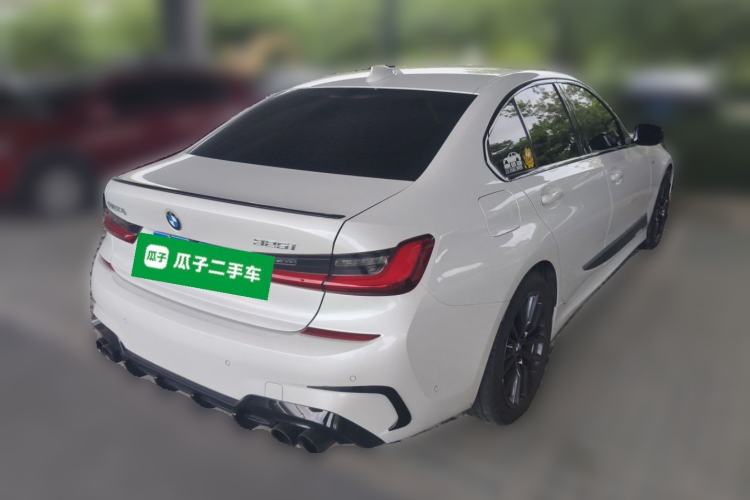 Used BMW 3 Series 2021 Restyled 325i M Sport Night Edition Package Rear Right 45 Deg