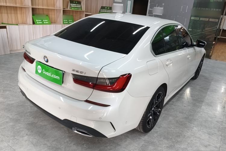 Used BMW 3 Series 2021 Restyled 325i M Sport Package Rear Right 45 Deg