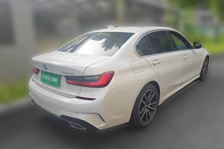 Used BMW 3 Series 2021 Second Facelift 325Li M Sport Package Rear Right 45 Deg