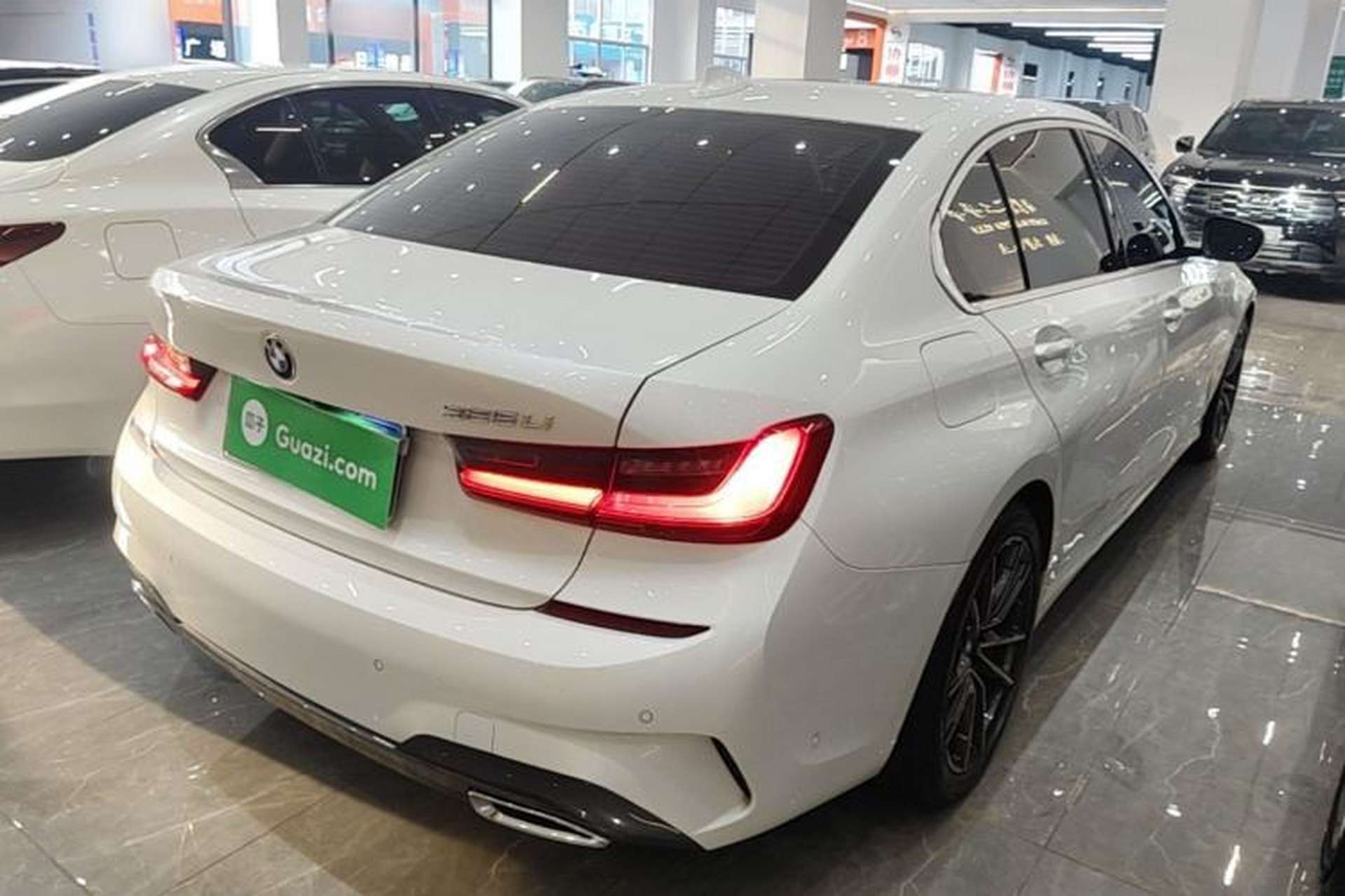 Used BMW 3 Series 2021 Second Facelift 325Li M Sport Package Rear Right 45 Deg