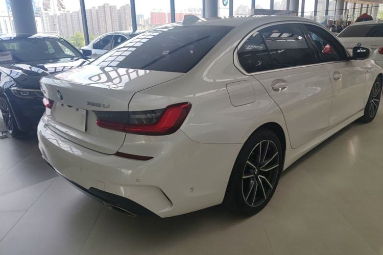 Used BMW 3 Series 2021 325Li M Sport Package Rear Right 45 Deg