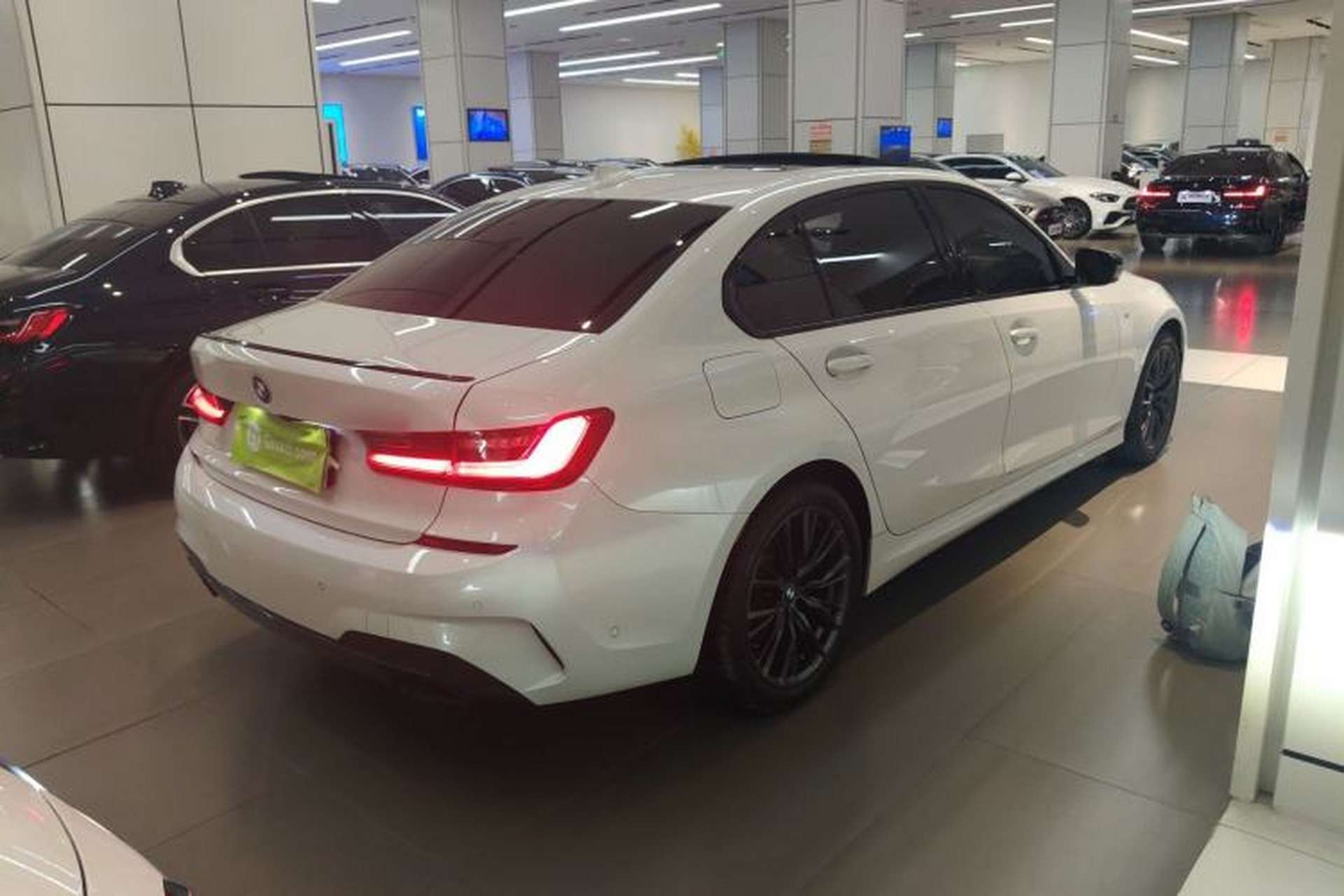 Used BMW 3 Series 2021 Facelifted 325Li M Sport Night Edition Package Rear Right 45 Deg