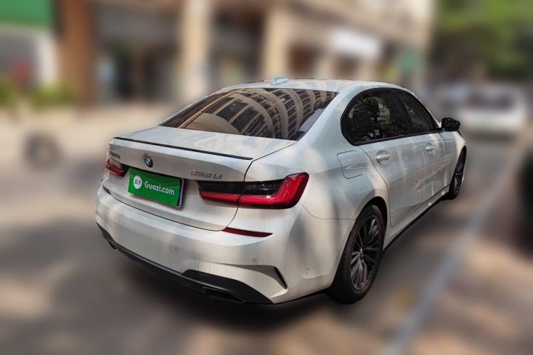 Used BMW 3 Series 2021 325Li M Sport Shadowline Package Rear Right 45 Deg