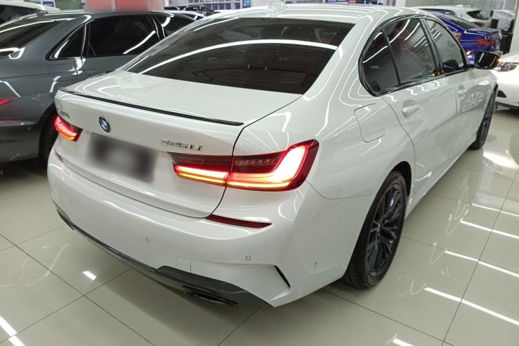 Used BMW 3 Series 2021 Facelifted 325Li M Sport Night Edition Package Rear Right 45 Deg