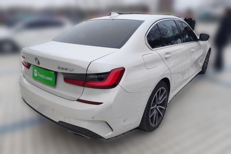 Used BMW 3 Series 2021 325Li M Sport Package Rear Right 45 Deg