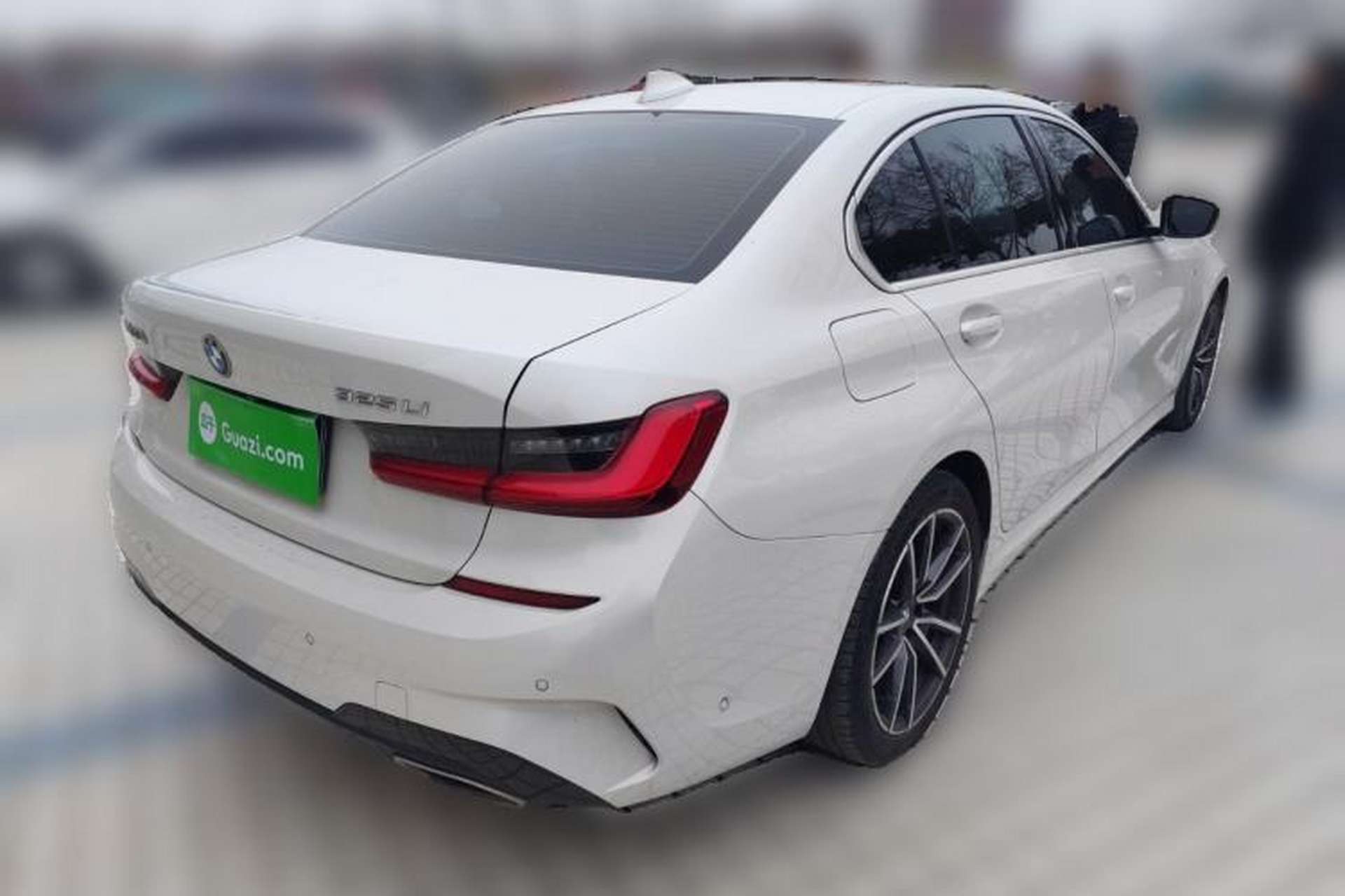 Used BMW 3 Series 2021 325Li M Sport Package Rear Right 45 Deg