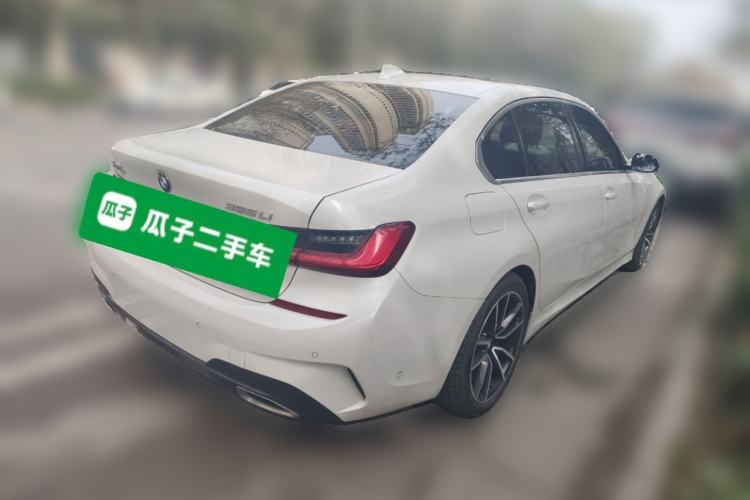 Used BMW 3 Series 2021 325Li M Sport Package Rear Right 45 Deg