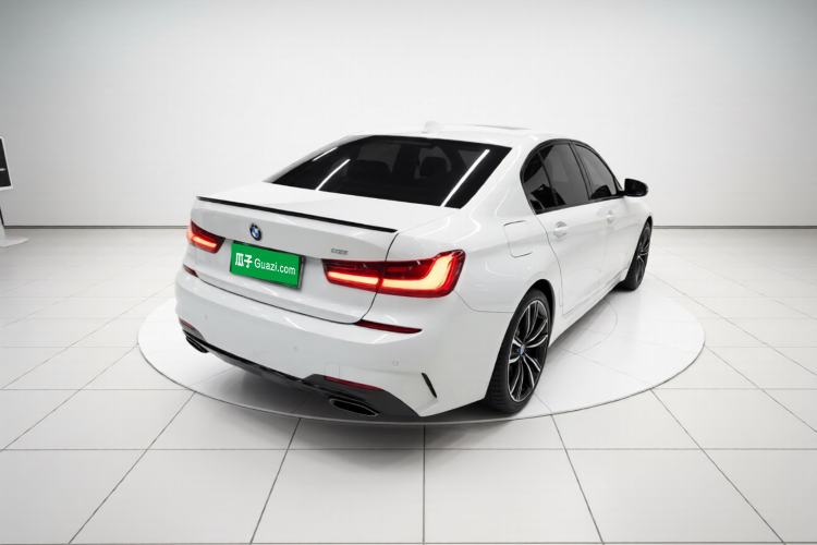 Used BMW 3 Series 2021 Facelifted 325Li M Sport Night Edition Package Rear Right 45 Deg