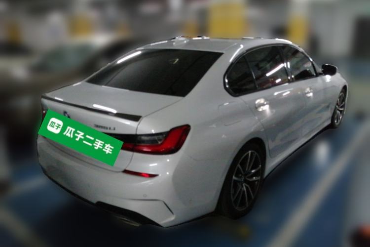 Used BMW 3 Series 2021 325Li M Sport Package Rear Right 45 Deg