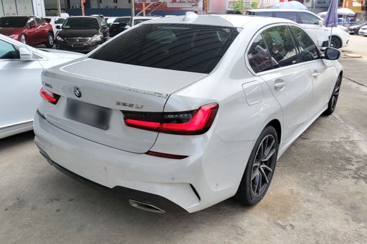 Used BMW 3 Series 2021 325Li M Sport Package Rear Right 45 Deg