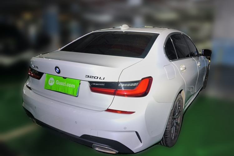 Used BMW 3 Series 2021 320Li M Sport Package Rear Right 45 Deg