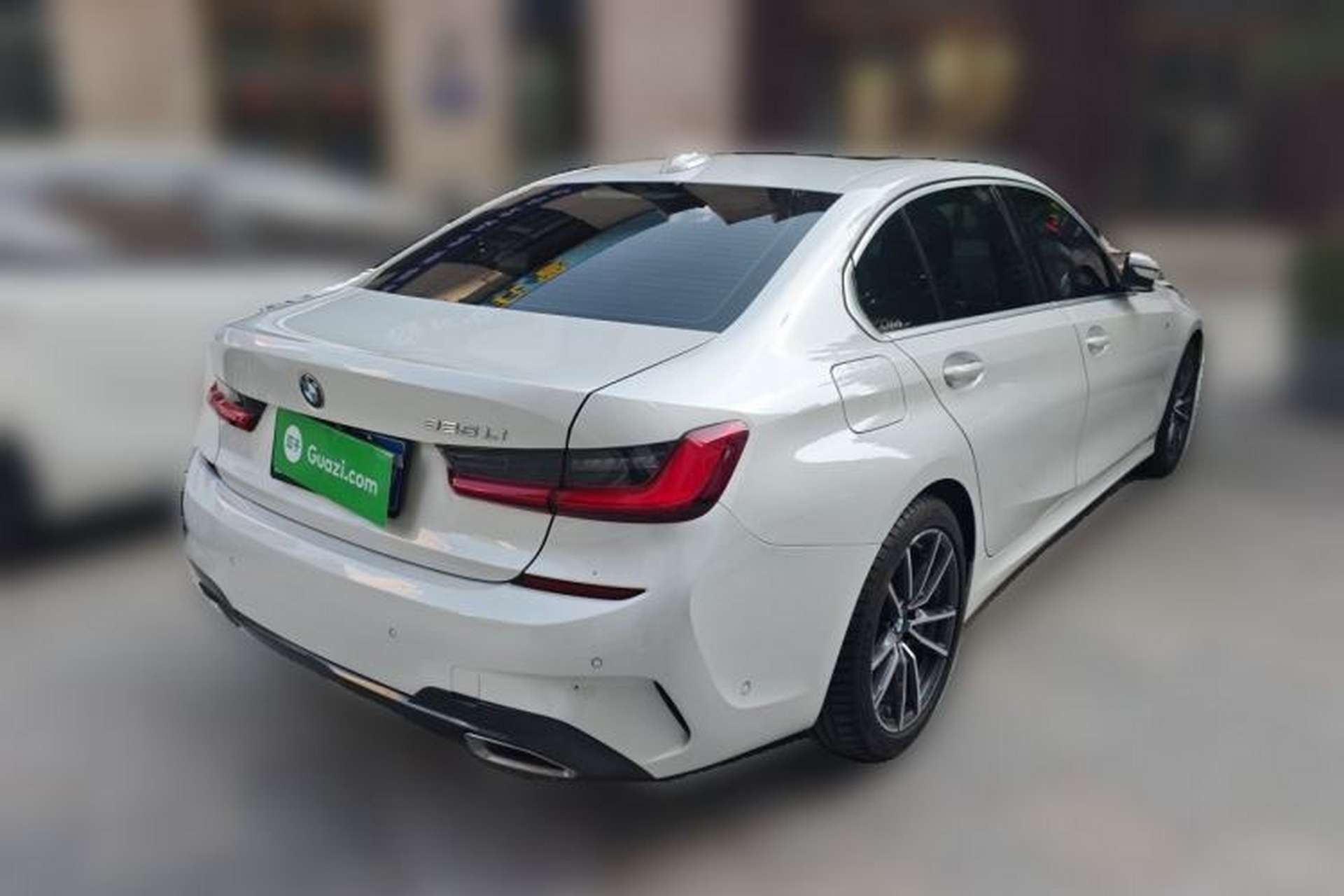 Used BMW 3 Series 2021 325Li M Sport Package Rear Right 45 Deg