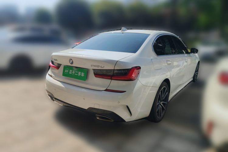 Used BMW 3 Series 2021 Facelifted 320Li M Sport Package Rear Right 45 Deg