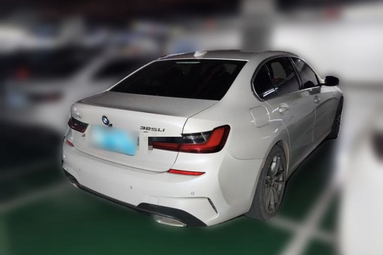 Used BMW 3 Series 2021 Second Facelift 320Li M Sport Package Rear Right 45 Deg