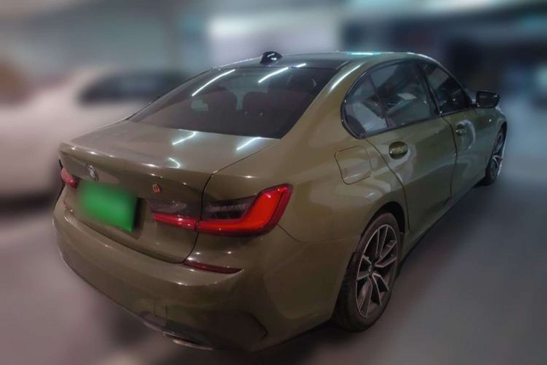 Used BMW 3 Series 2021 320Li M Sport Package Rear Right 45 Deg