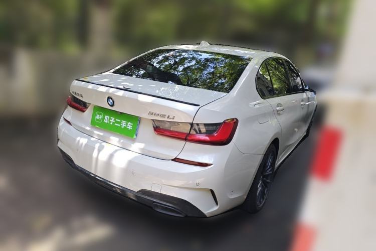 Used BMW 3 Series 2021 325Li M Sport Shadowline Package Rear Right 45 Deg