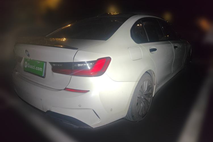 Used BMW 3 Series 2021 325Li M Sport Shadowline Package Rear Right 45 Deg