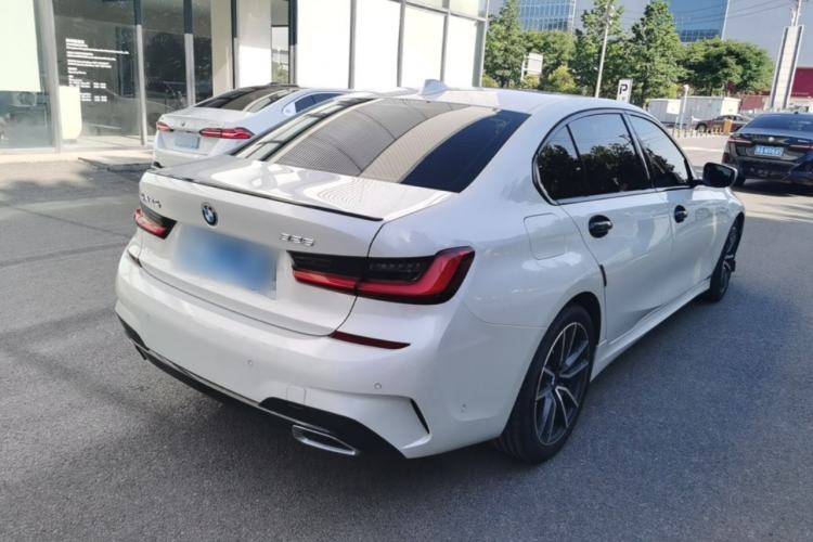 Used BMW 3 Series 2021 325Li M Sport Package Rear Right 45 Deg