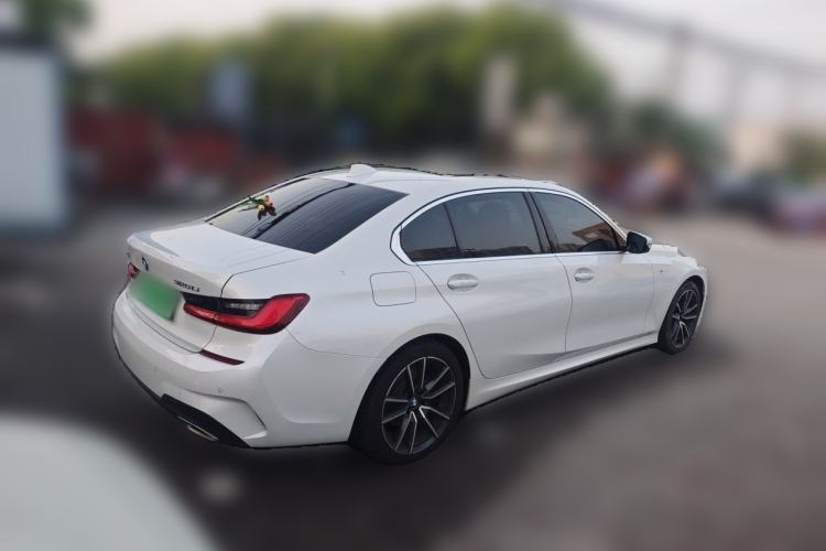 Used BMW 3 Series 2021 Second Facelift 320Li M Sport Package Rear Right 45 Deg