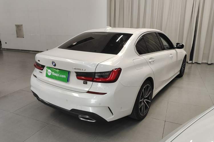 Used BMW 3 Series 2021 Second Facelift 325Li M Sport Package Rear Right 45 Deg