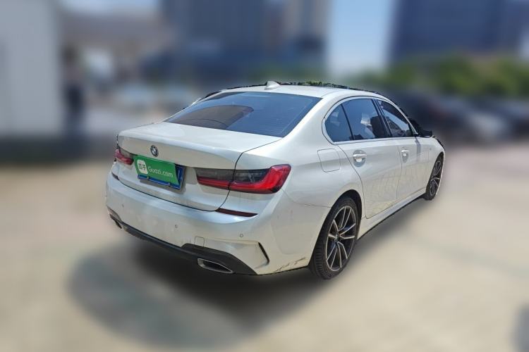 Used BMW 3 Series 2021 320Li M Sport Package Rear Right 45 Deg