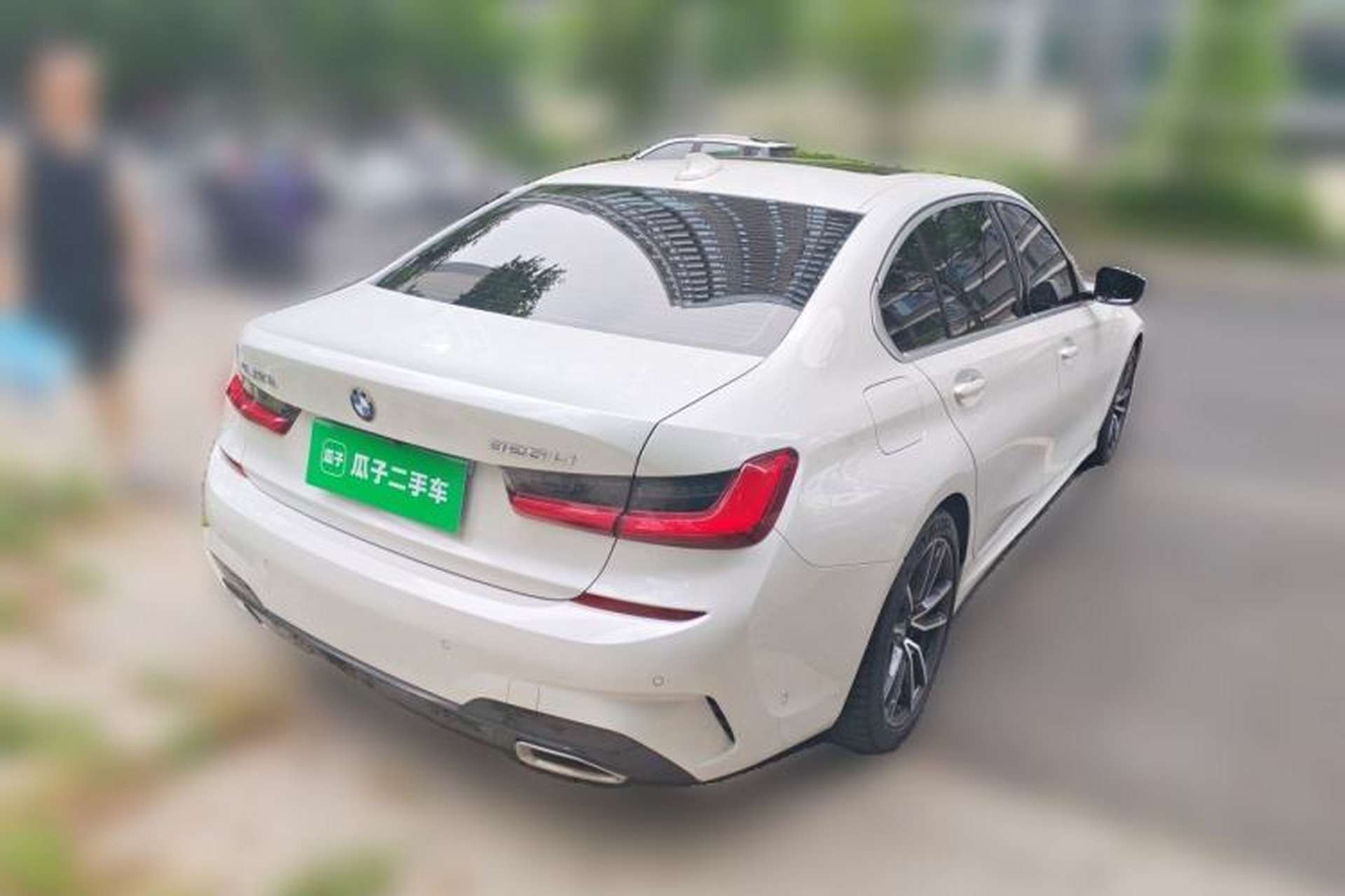 Used BMW 3 Series 2021 Second Facelift 325Li M Sport Package Rear Right 45 Deg