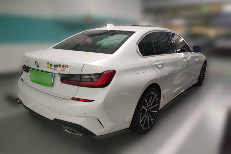 Used BMW 3 Series 2021 Second Facelift 320Li M Sport Package Rear Right 45 Deg