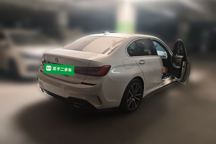 Used BMW 3 Series 2021 325Li M Sport Package Rear Right 45 Deg