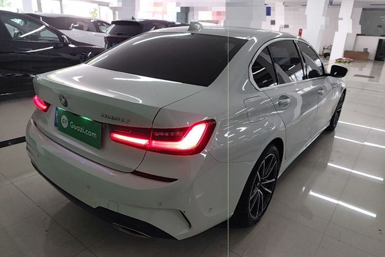 Used BMW 3 Series 2021 325Li M Sport Package Rear Right 45 Deg