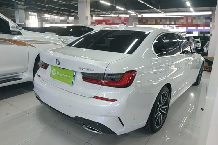 Used BMW 3 Series 2021 Second Facelift 325Li M Sport Package Rear Right 45 Deg