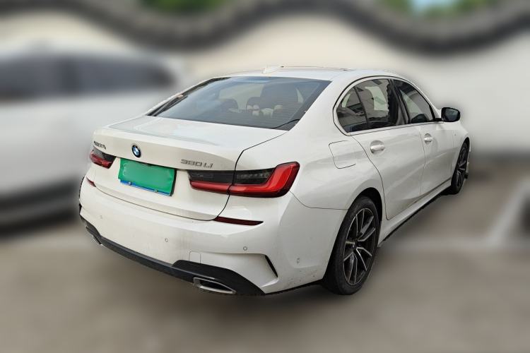 Used BMW 3 Series 2021 320Li M Sport Package Rear Right 45 Deg