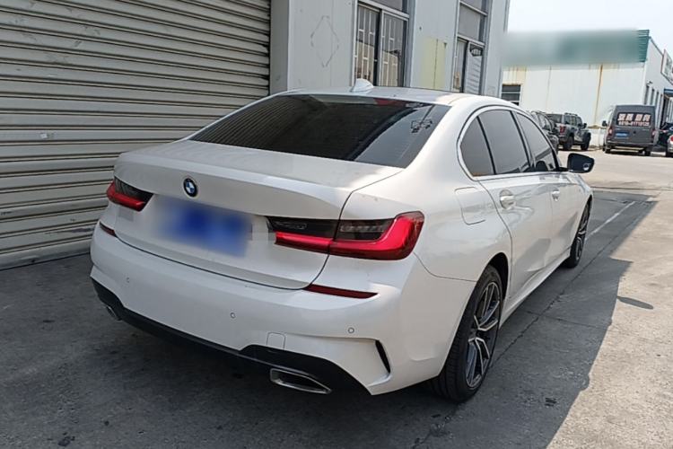 Used BMW 3 Series 2021 Second Facelift 320Li M Sport Package Rear Right 45 Deg