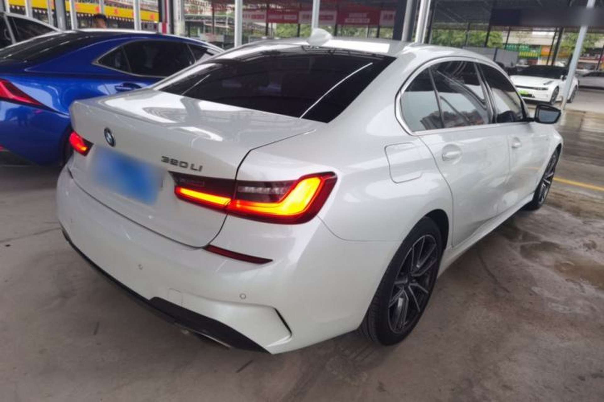 Used BMW 3 Series 2021 Facelifted 320Li M Sport Package Rear Right 45 Deg