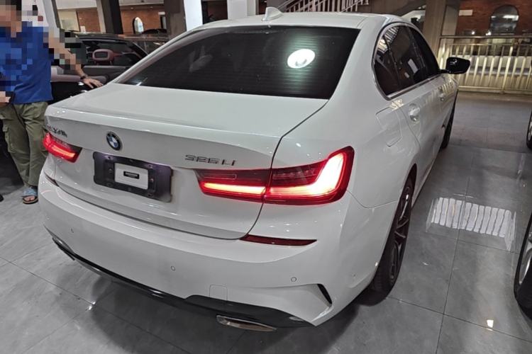Used BMW 3 Series 2021 325Li M Sport Package Rear Right 45 Deg