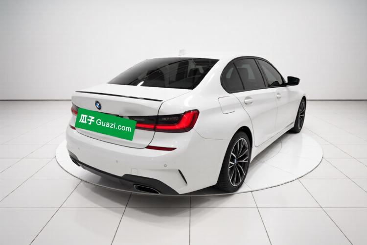 Used BMW 3 Series 2021 325Li M Sport Shadowline Package Rear Right 45 Deg