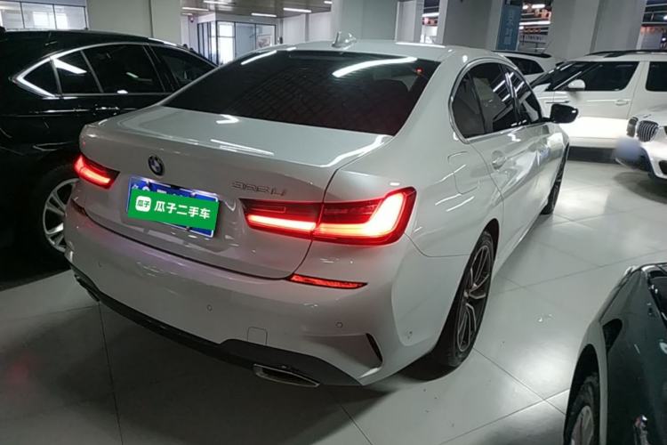 Used BMW 3 Series 2021 325Li M Sport Package Rear Right 45 Deg