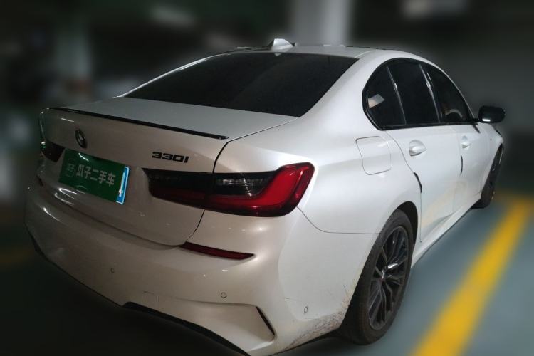 Used BMW 3 Series 2021 Second Facelift 325i M Sport Night Edition Package Rear Right 45 Deg