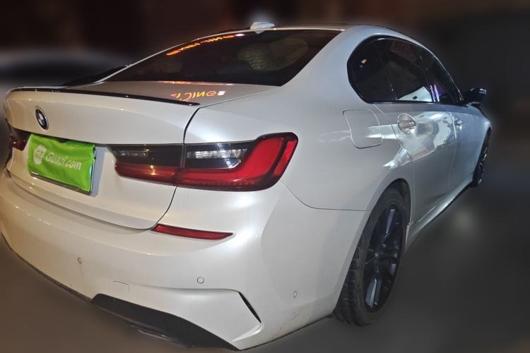 Used BMW 3 Series 2021 325Li M Sport Shadowline Package Rear Right 45 Deg