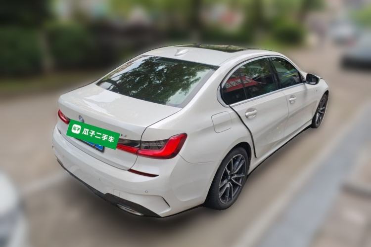 Used BMW 3 Series 2021 Facelifted 320Li M Sport Package Rear Right 45 Deg