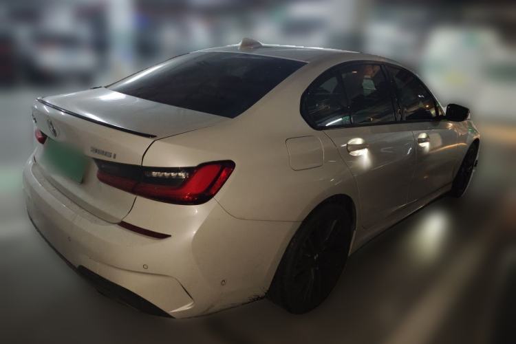 Used BMW 3 Series 2021 Second Facelift 325i M Sport Night Edition Package Rear Right 45 Deg