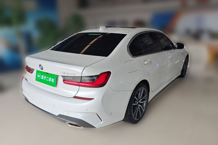 Used BMW 3 Series 2021 Second Facelift 325Li M Sport Package Rear Right 45 Deg
