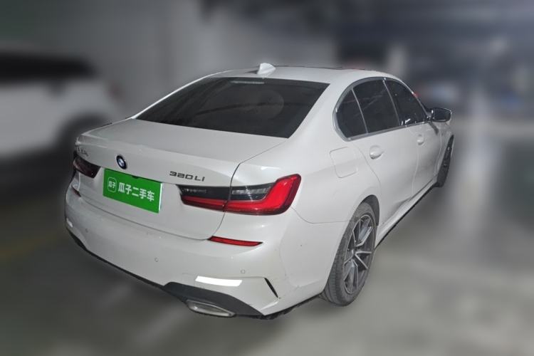 Used BMW 3 Series 2021 320Li M Sport Package Rear Right 45 Deg