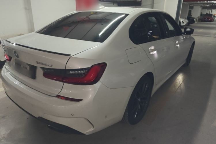 Used BMW 3 Series 2021 325Li M Sport Shadowline Package Rear Right 45 Deg