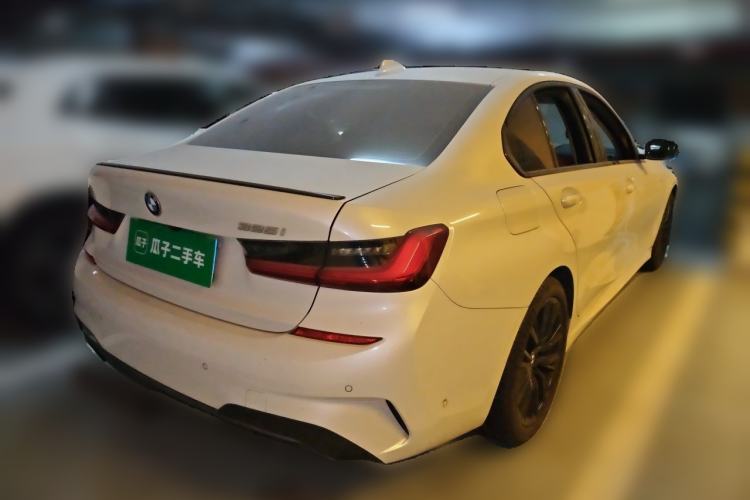Used BMW 3 Series 2021 Second Facelift 325i M Sport Night Edition Package Rear Right 45 Deg